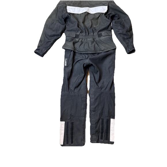 Aerostitch Roadcrafter GoreTex Motorcycle Riding 2 Pc Black Jacket 48L Pant 46 - Picture 13 of 16